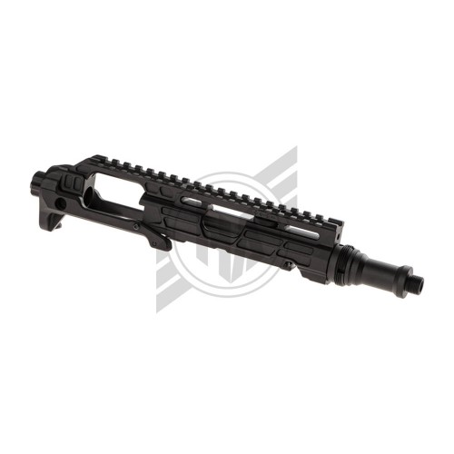 TTI Airsoft AAP01 CNC PCC Kit (Carbine Kit), Manufactured by TTI Airsoft, this carbine kit features CNC construction, and is complete with stock adapter system (facilitating the addition of AEG/GBBR stock), and allows you to mount an M4 front end with bar